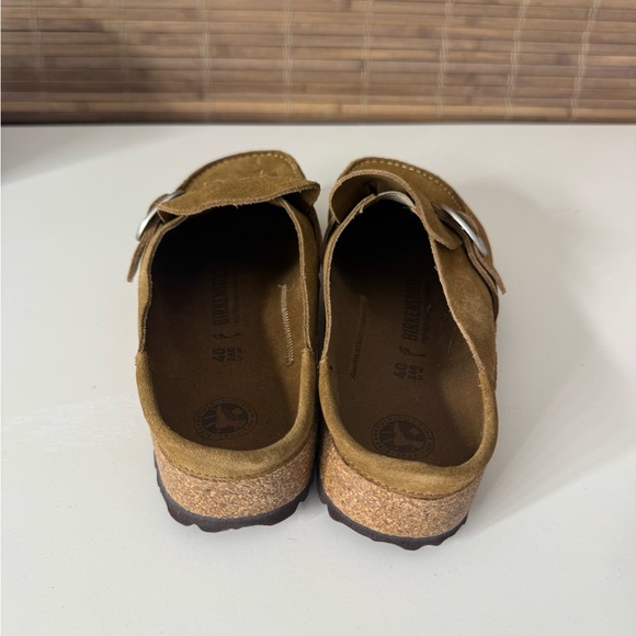 Birkenstock NEW Buckley Suede Clogs in Brown 9 - Picture 6 of 8